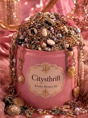 JEWLERY MYSTERY JAR